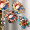 Custom Photo Dad Bod Belly Squishy Acrylic Fridge Magnet – Personalized Father's Day Funny Gifts For Dad, Grandpa –  Vacation Mode