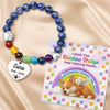 Custom Rainbow Bridge Bracelet - Personalized Pet Memorial Sympathy Gifts For Loss Of Dog - Love Lives On