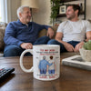 Proud Of You - Family Personalized Custom Mug - Father's Day, Gift For Son