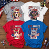 Custom Photo T-shirt, Hoodie - Personalized America 250th Anniversary Gifts For Dog Cat Lovers, Dog Dad And Mom, Cat Owners - Paws And Freedom
