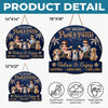 Custom Wood Sign - Personalized Anniversary Wedding Gifts For Husband And Wife, Dog Cat Lovers - Love Grows With Our Pets
