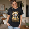 Custom Unisex T-shirt, Premium T-shirt, Hoodie - Personalized Memorial Sympathy Gifts For Loss Of Husband, Wife - His Wings Guide My Steps