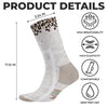 Custom Crew Socks - Personalized Bookish Gifts For Book Lovers, Bookworms, Readers - Living My Best Book Life