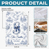 Custom Kitchen Towel - Personalized Birthday Gifts For Best Friends, Family, Yourself - Our Little Peaceful Sanctuary