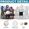 Custom Photo Dad Bod Belly Squishy Acrylic Fridge Magnet – Personalized Birthday Gift For Police Officer, Coworker – Compassion Is My Superpower