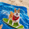 Custom Photo Tropical Hawaiian Aloha Men Beach Shorts - Personalized Summer Vacation And Travel Gifts For Dog Cat Lovers, Dog Dad And Mom, Cat Owners - Paws And Sunshine