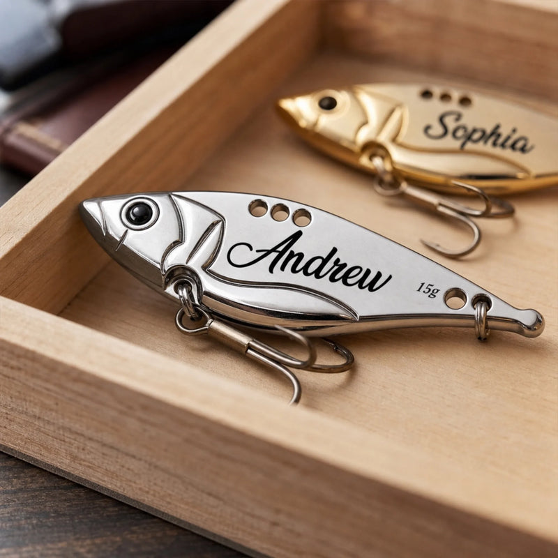 Custom Fishing Lure - Personalized Father's Day Fishing Gifts For Fisherman, Dad, Grandpa - Lake Days Best Days