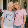Home Is Where Your Grandma Is - Family Personalized Custom Unisex T-shirt, Premium T-shirt, Hoodie - Independence Day, 4th Of July, Birthday Gift For Grandma