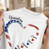 Home Is Where Your Grandma Is - Family Personalized Custom Unisex T-shirt, Premium T-shirt, Hoodie - Independence Day, 4th Of July, Birthday Gift For Grandma