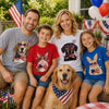 Custom Photo T-shirt, Hoodie - Personalized America 250th Anniversary Gifts For Dog Cat Lovers, Dog Dad And Mom, Cat Owners, Pet Owners - The Best Things In Life Have Paws