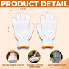 Custom Gardening Gloves - Personalized Birthday Garden Gifts For Gardeners - A Little Piece Of Paradise