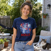 Custom Photo T-shirt, Hoodie - Personalized America 250th Anniversary Gifts For Dog Cat Lovers, Dog Dad And Mom, Cat Owners - Stars Stripes And Paws