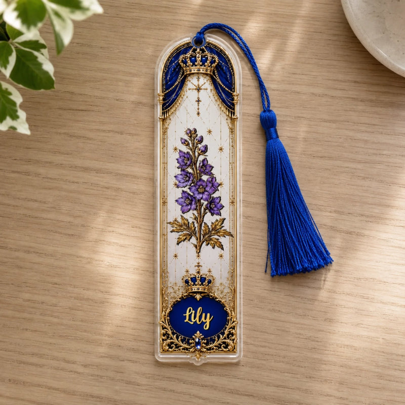 Custom Acrylic Bookmark - Personalized Bookish Gifts For Book Lovers, Bookworms, Readers - Every Page A New Beginning