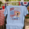 Custom Unisex T-shirt, Premium T-shirt, Hoodie - Personalized 4th Of July Gifts For Dog Lovers, Dog Dad And Mom - America’s Furry Patriot