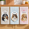 Custom Photo Kitchen Towel - Personalized Birthday Gifts For Dog Cat Lovers, Dog Dad And Mom, Cat Owners - The Cutest Kitchen Helper