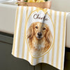 Custom Photo Kitchen Towel - Personalized Birthday Gifts For Dog Cat Lovers, Dog Dad And Mom, Cat Owners - The Cutest Kitchen Helper