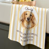 Custom Photo Kitchen Towel - Personalized Birthday Gifts For Dog Cat Lovers, Dog Dad And Mom, Cat Owners - My Favorite Furry Sous Chef