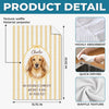 Custom Photo Kitchen Towel - Personalized Birthday Gifts For Dog Cat Lovers, Dog Dad And Mom, Cat Owners - My Favorite Furry Sous Chef