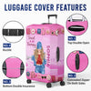 Custom Luggage Cover - Personalized Summer Vacation And Travel Gifts For Women, Besties, Sisters, BFF - Collecting Memories Worldwide