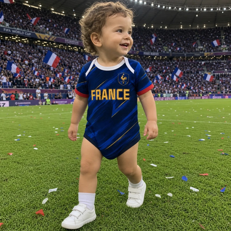 Custom USA 2026 Baby Jersey Bodysuit
 - Personalized Baby Shower, Gender Reveal Gifts For New Moms, New Dads, Soccer Lovers - Future Soccer Star In Training