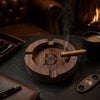 Custom Wood Ashtray - Personalized Birthday Gifts For Men, Dad, Brother, Grandpa, Husband - Built Different
