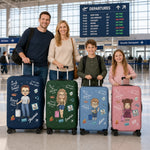 Custom Name Travel Gifts for Women - Personalized Luggage Cover