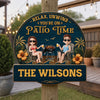 Custom Wood Sign - Personalized Summer Vacation And Travel Gifts For Husband And Wife, Him And Her - Grill Master, Party Captain