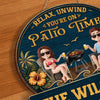 Custom Wood Sign - Personalized Summer Vacation And Travel Gifts For Husband And Wife, Him And Her - Grill Master, Party Captain