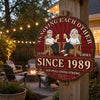 Custom Wood Sign - Personalized Anniversary Wedding Gifts For Husband And Wife, Him And Her - Laughter, Wrinkles And True Love