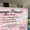 Custom Photo Acrylic Car Visor Clip - Personalized Anniversary Wedding Gifts For Wife, Girlfriend - Certified Princess On Board