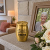 Custom Memorial Urn - Personalized  Memorial Sympathy Gifts For Loss Of Mom, Dad – A Heart Changed Forever