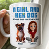 Custom Mug - Personalized Christmas Birthday Gifts For Dog Cat Lovers, Dog Dad And Mom, Cat Owners - Pets Make Lives Whole