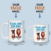 Custom Mug - Personalized Christmas Birthday Gifts For Dog Cat Lovers, Dog Dad And Mom, Cat Owners - Pets Make Lives Whole