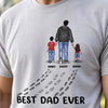 You Never Walk Alone - Family Personalized Custom Unisex T-shirt, Premium T-shirt, Hoodie - Father's Day, Birthday Gift For Dad