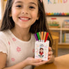 Custom Kids Brick-Style Pen Holder - Personalized Back To School Gifts For Kids - Learning Big Dreaming Bigger