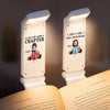Custom Clip LED Reading Lamp - Personalized Bookish Gifts For Book Lovers, Bookworms, Readers - Just One More Chapter
