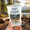 Custom Party Cups - Personalized Birthday Camping Gifts For Campers - Happy Camper For Life