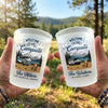 Custom Party Cups - Personalized Birthday Camping Gifts For Campers - Happy Camper For Life