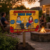 Custom Home Decor Metal Sign - Personalized  Anniversary Wedding Gifts For Husband And Wife, Him And Her - My Favorite Person To Annoy