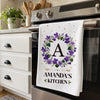 Custom Kitchen Towel - Personalized Best Friend Birthday Gifts For Women, Besties, Sisters, BFF, Yourself - Our Little Homemade Paradise