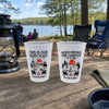Custom Party Cups - Personalized Birthday Camping Gifts For Campers - Camp More Worry Less