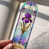 Custom Clear Acrylic Bookmark - Personalized Bookish Gifts For Book Lovers, Bookworms, Readers - Read, Dream, Grow