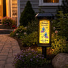 Custom Solar Garden Light - Personalized Memorial Sympathy Gifts For Loss Of Mom, Dad - Forever Remembered Forever Loved