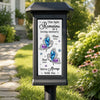 Custom Solar Garden Light - Personalized Memorial Sympathy Gifts For Loss Of Mom, Dad - Forever Remembered Forever Loved