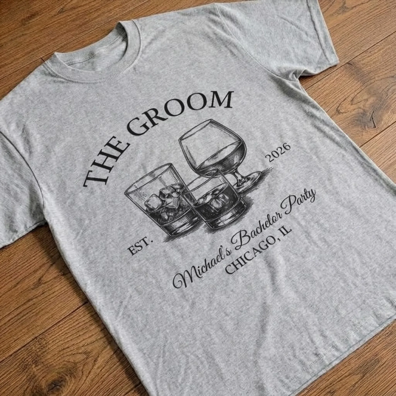 Custom Bachelor Party T-shirt, Hoodie - Personalized Groomsmen Proposal Wedding Gifts For Groomsmen - Groomsman Duty