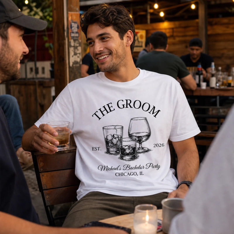 Custom Bachelor Party T-shirt, Hoodie - Personalized Groomsmen Proposal Wedding Gifts For Groomsmen - Groomsman Duty