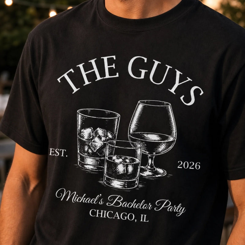 Custom Bachelor Party T-shirt, Hoodie - Personalized Groomsmen Proposal Wedding Gifts For Groomsmen - Groomsman Duty