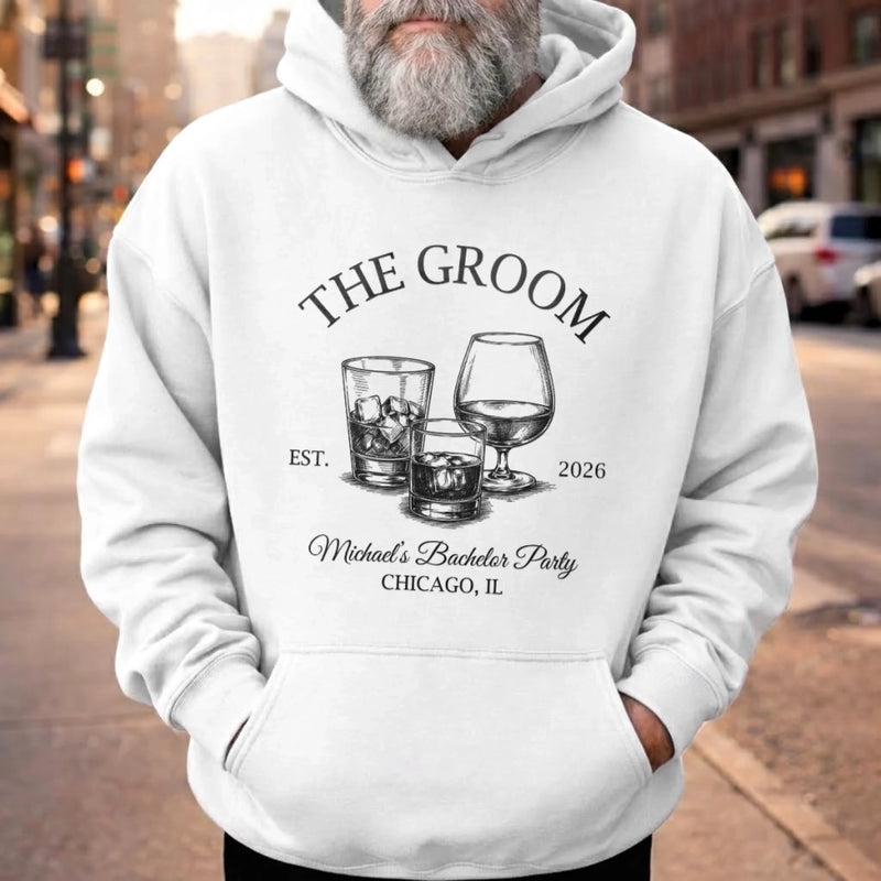 Custom Bachelor Party T-shirt, Hoodie - Personalized Groomsmen Proposal Wedding Gifts For Groomsmen - Groomsman Duty