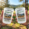 Custom Party Cups - Personalized Birthday Camping Gifts For Campers - Adventure Is Out There