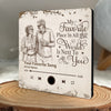 Custom Photo Music Fridge Magnet That Can Play Songs - Personalized Anniversary Wedding Gifts For Husband And Wife, Him And Her - Blessed With Endless Love